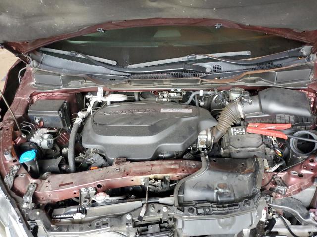 5FNRL6H9XKB108019 - 2019 HONDA ODYSSEY ELITE Burgund zdjęcie 12