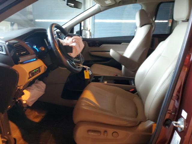 5FNRL6H9XKB108019 - 2019 HONDA ODYSSEY ELITE Burgund zdjęcie 7
