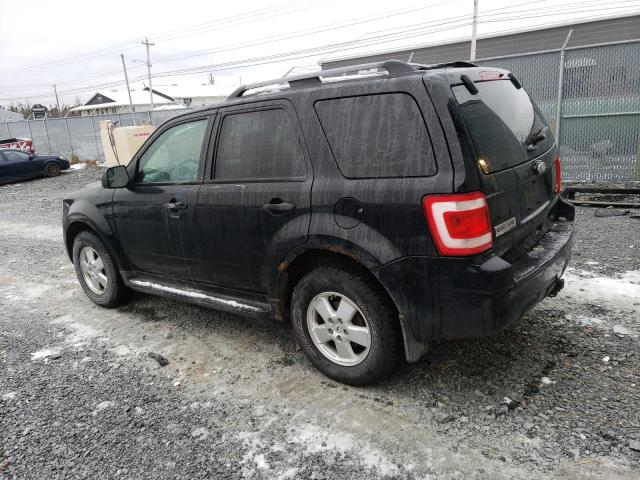 1FMCU9DG8CKA60576 - 2012 FORD ESCAPE XLT BLACK photo 2