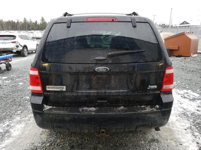 1FMCU9DG8CKA60576 - 2012 FORD ESCAPE XLT BLACK photo 6