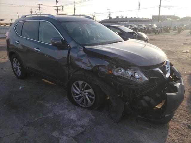 5N1AT2MT3EC873884 - 2014 NISSAN ROGUE S GRAY photo 4