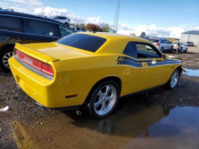 2B3CJ5DT6AH156957 - 2010 DODGE CHALLENGER R/T Żółty zdjęcie 3