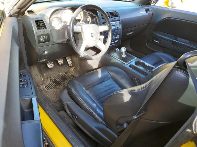 2B3CJ5DT6AH156957 - 2010 DODGE CHALLENGER R/T Żółty zdjęcie 8