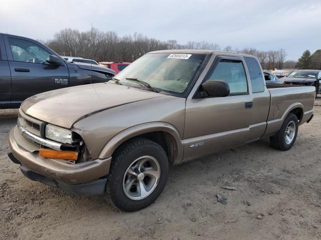 1GCCS19W828244827 - 2002 CHEVROLET S TRUCK S10 BROWN photo 1