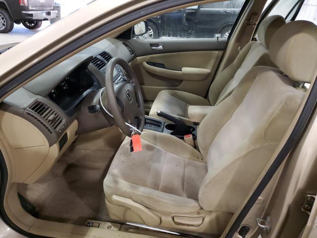 1HGCM56383A143584 - 2003 HONDA ACCORD LX TAN photo 7