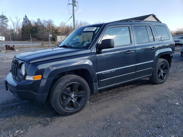 1C4NJPFBXED704288 - 2014 JEEP PATRIOT LATITUDE GRAY photo 1