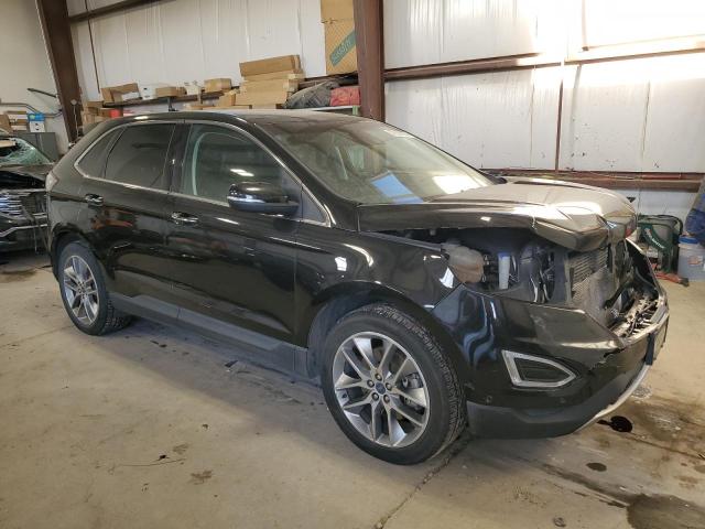 2FMPK4K89FBB49299 - 2015 FORD EDGE TITANIUM BLACK photo 4