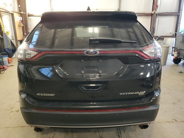 2FMPK4K89FBB49299 - 2015 FORD EDGE TITANIUM BLACK photo 6