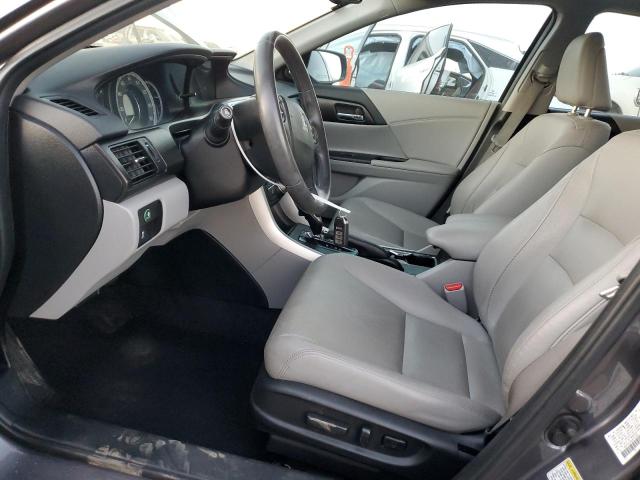 1HGCR3F8XEA034080 - 2014 HONDA ACCORD EXL ნაცრისფერი ფოტო 7