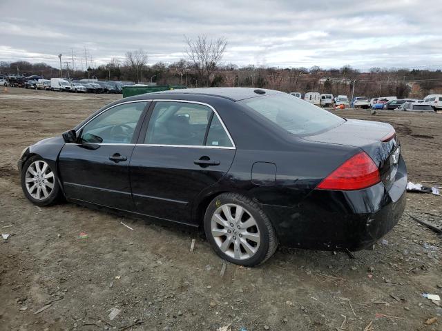 1HGCM66577A061438 - 2007 HONDA ACCORD EX BLACK photo 2