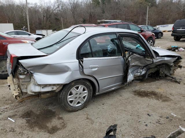 2HGES16523H588896 - 2003 HONDA CIVIC LX SILVER photo 3