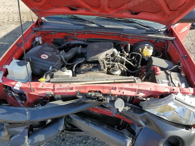 5TEUX4EN2AZ706235 - 2010 TOYOTA TACOMA ACCESS CAB أحمر صورة 11