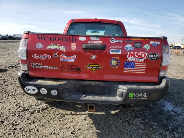 5TEUX4EN2AZ706235 - 2010 TOYOTA TACOMA ACCESS CAB أحمر صورة 6