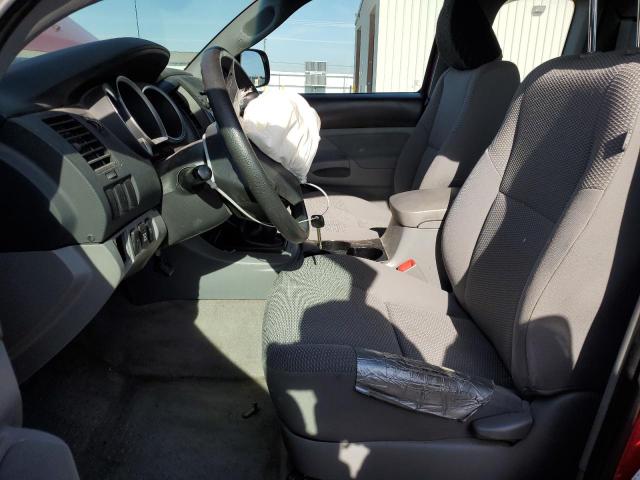 5TEUX4EN2AZ706235 - 2010 TOYOTA TACOMA ACCESS CAB أحمر صورة 7