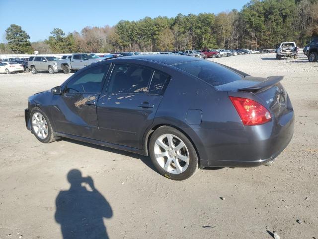 1N4BA41E38C813825 - 2008 NISSAN MAXIMA SE BLUE photo 2