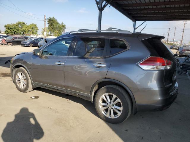 KNMAT2MV7GP602215 - 2016 NISSAN ROGUE S GRAY photo 2
