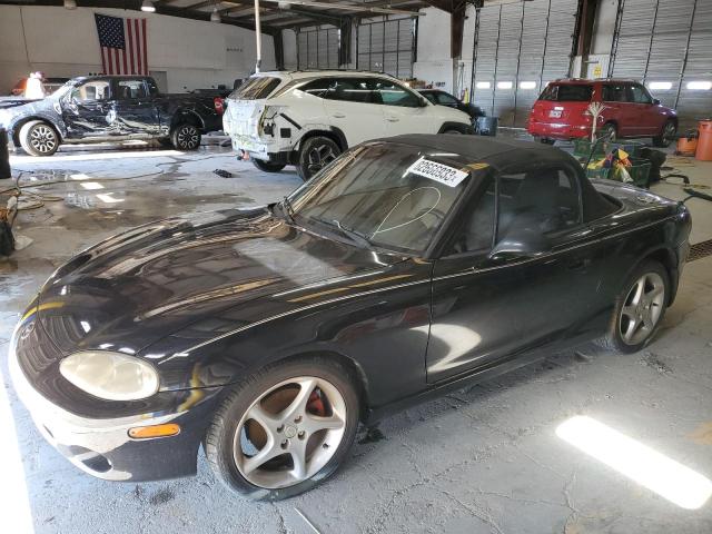 JM1NB353X20227347 - 2002 MAZDA MX-5 MIATA BASE BLACK photo 1