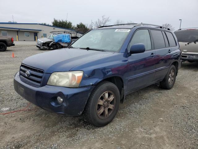 2006 TOYOTA HIGHLANDER LIMITED, 