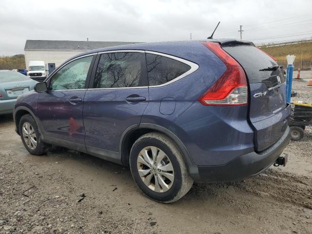 5J6RM4H57EL057007 - 2014 HONDA CR-V EX BLUE photo 2