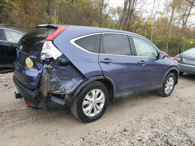 5J6RM4H57EL057007 - 2014 HONDA CR-V EX BLUE photo 3
