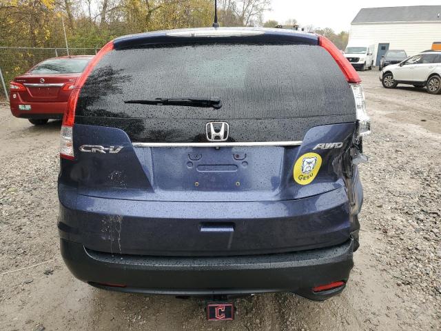 5J6RM4H57EL057007 - 2014 HONDA CR-V EX BLUE photo 6