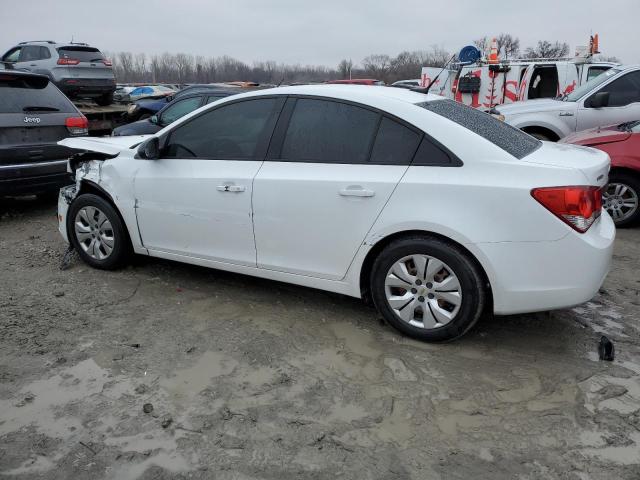 1G1PA5SHXE7375915 - 2014 CHEVROLET CRUZE LS WHITE photo 2