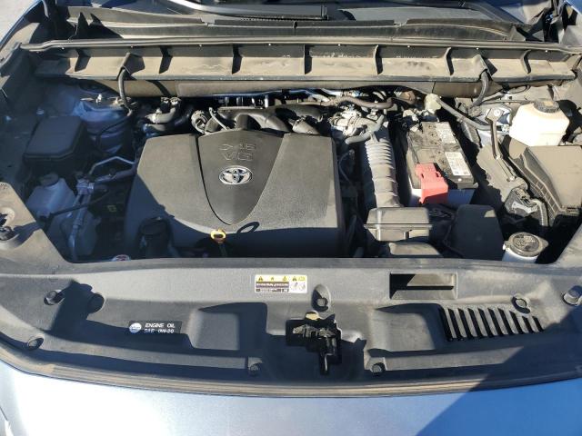 5TDHZRAH6LS025262 - 2020 TOYOTA HIGHLANDER XLE Синій фото 11