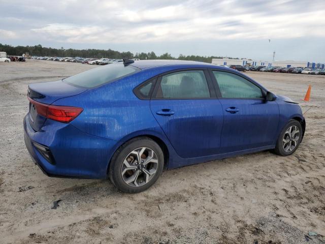 3KPF24AD4LE202283 - 2020 KIA FORTE FE BLUE photo 3