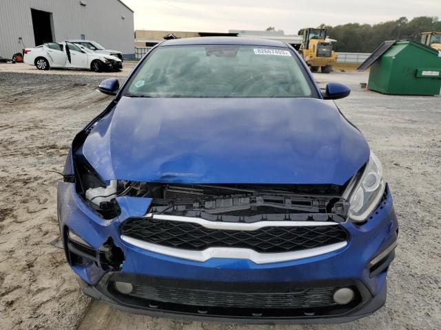 3KPF24AD4LE202283 - 2020 KIA FORTE FE BLUE photo 5