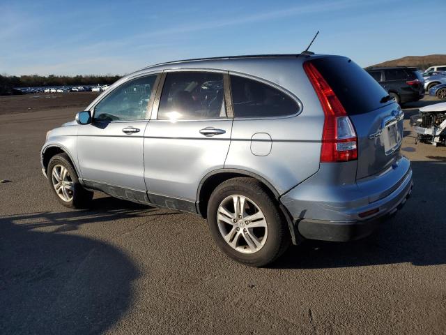 5J6RE4H75BL037591 - 2011 HONDA CR-V EXL BLUE photo 2