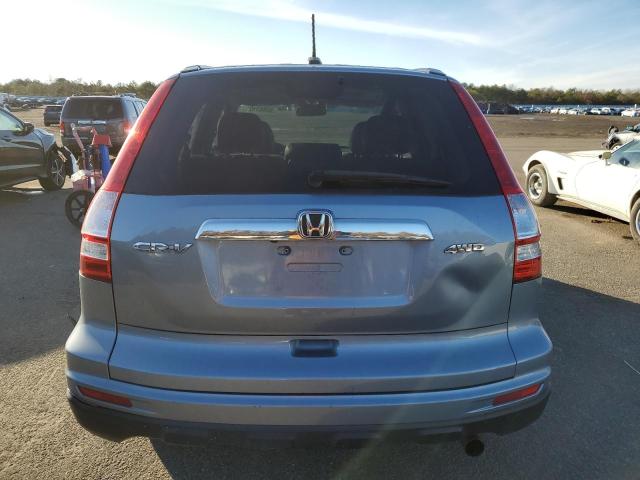 5J6RE4H75BL037591 - 2011 HONDA CR-V EXL BLUE photo 6