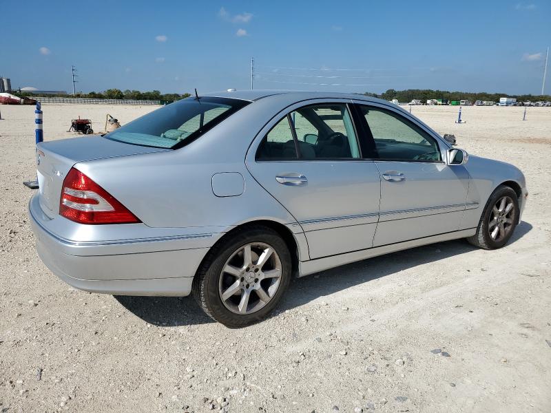 WDBRF92H67F876462 - 2007 MERCEDES-BENZ C 280 4MATIC SILVER photo 3