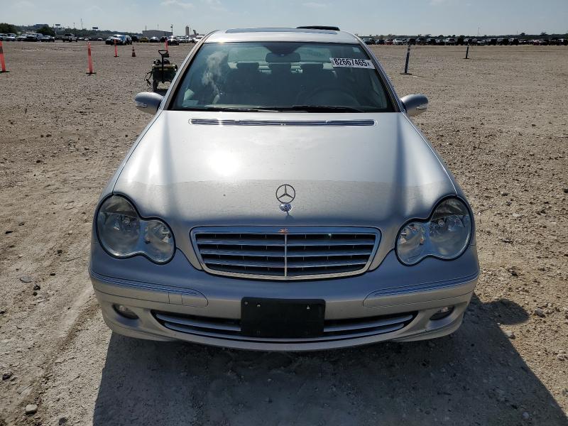 WDBRF92H67F876462 - 2007 MERCEDES-BENZ C 280 4MATIC SILVER photo 5