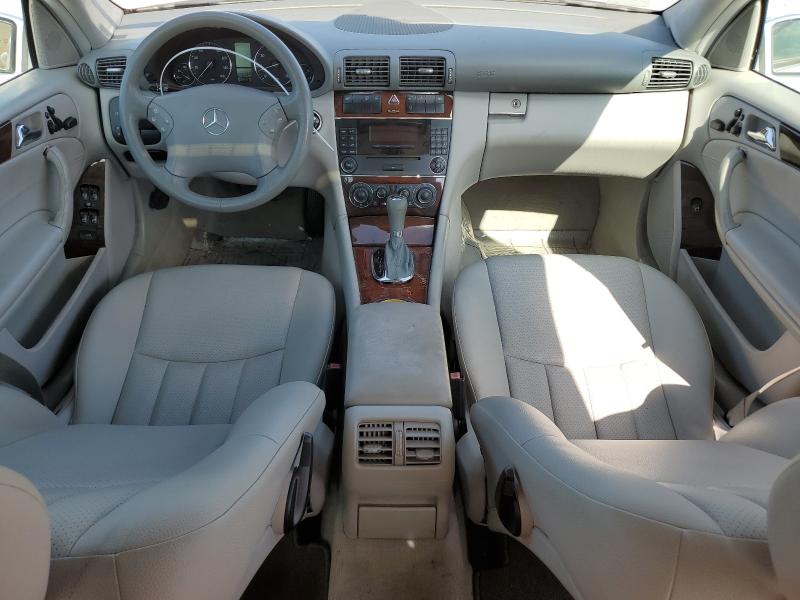 WDBRF92H67F876462 - 2007 MERCEDES-BENZ C 280 4MATIC SILVER photo 8