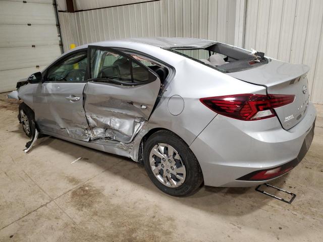 KMHD74LF9LU990305 - 2020 HYUNDAI ELANTRA SE SILVER photo 2