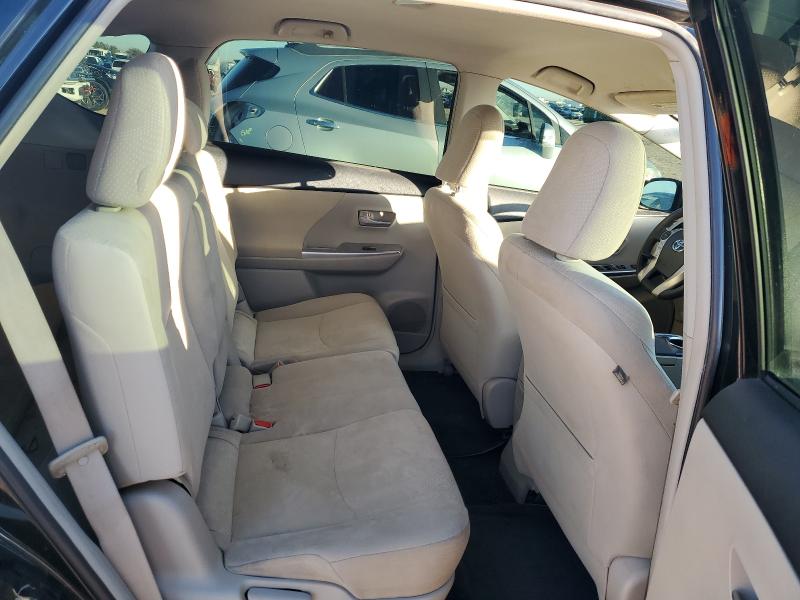 JTDZN3EU5C3057772 - 2012 TOYOTA PRIUS V BLACK photo 11