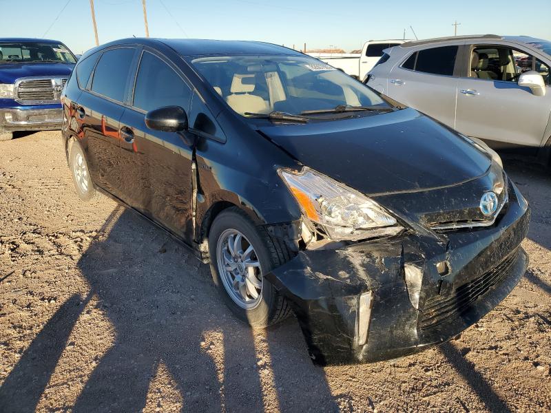 JTDZN3EU5C3057772 - 2012 TOYOTA PRIUS V BLACK photo 4