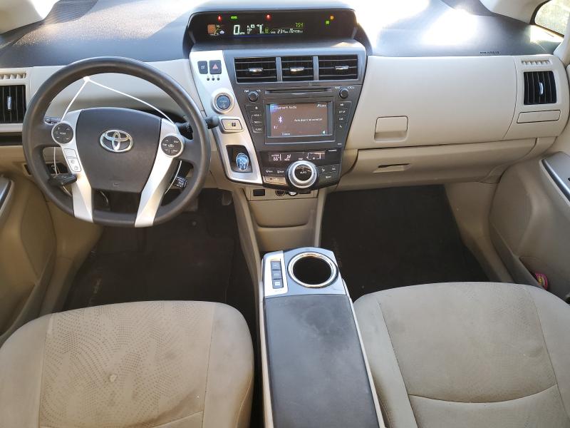 JTDZN3EU5C3057772 - 2012 TOYOTA PRIUS V BLACK photo 8