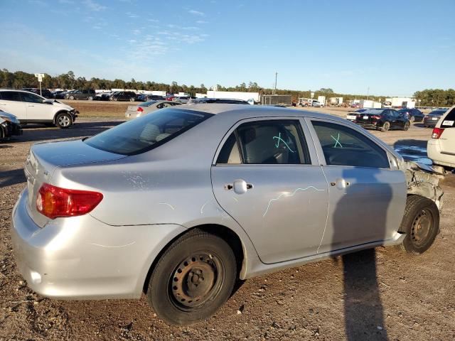 1NXBU4EEXAZ351447 - 2010 TOYOTA COROLLA BASE SILVER photo 3