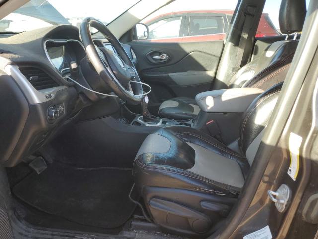 1C4PJLCB9EW212958 - 2014 JEEP CHEROKEE LATITUDE CHARCOAL photo 7