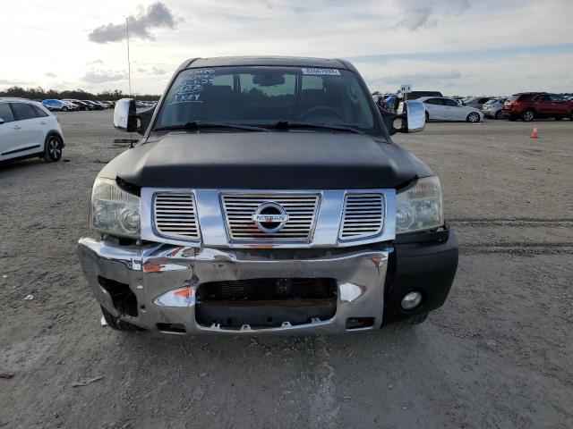 1N6BA07A85N561929 - 2005 NISSAN TITAN XE BLACK photo 5