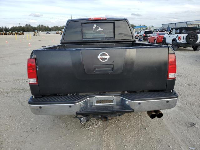 1N6BA07A85N561929 - 2005 NISSAN TITAN XE BLACK photo 6