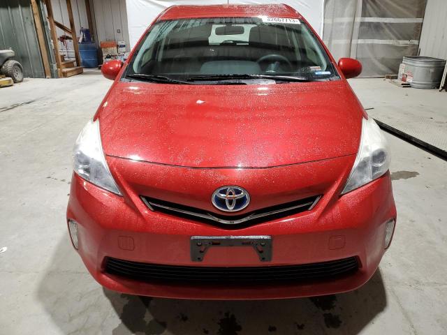 JTDZN3EU3D3213700 - 2013 TOYOTA PRIUS V RED photo 5