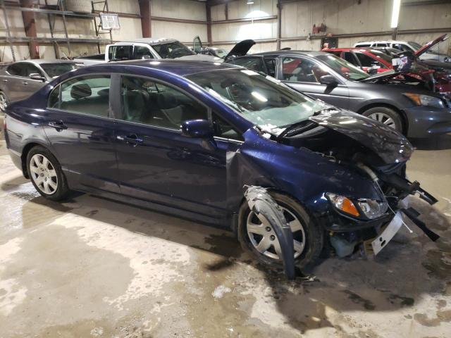 19XFA1F51AE052908 - 2010 HONDA CIVIC LX BLUE photo 4