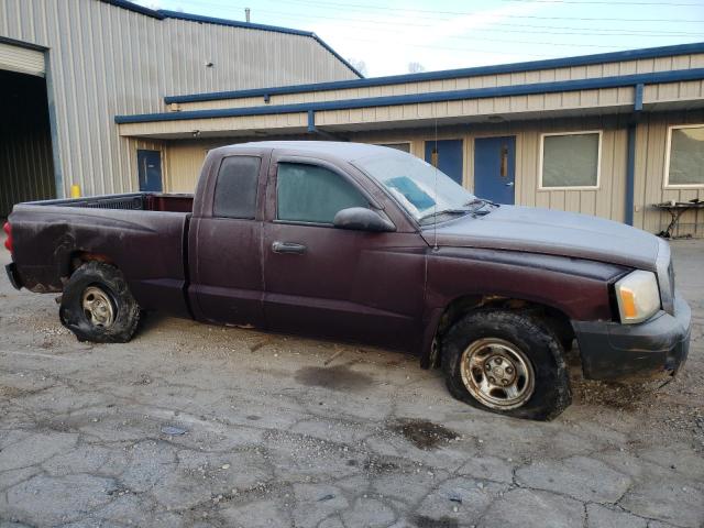 1D7HW22K85S214635 - 2005 DODGE DAKOTA ST BURGUNDY photo 4