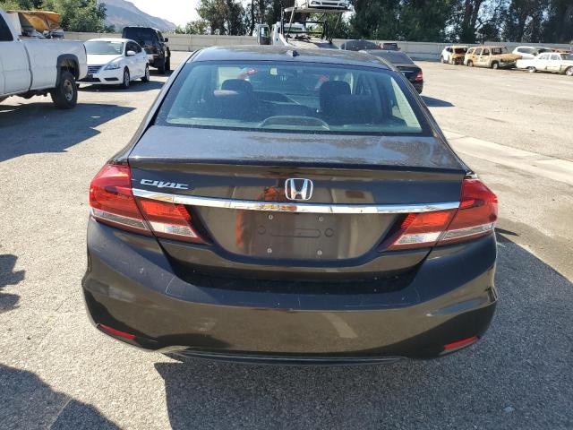 2HGFB2F81DH525486 - 2013 HONDA CIVIC EX BROWN photo 6