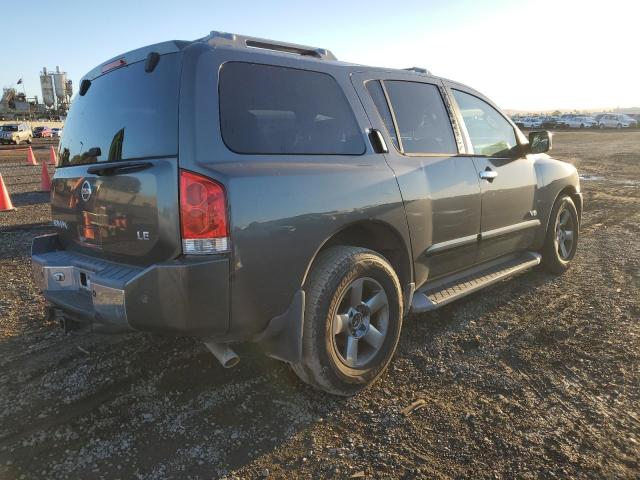 5N1AA08A75N706581 - 2005 NISSAN ARMADA SE GRAY photo 3