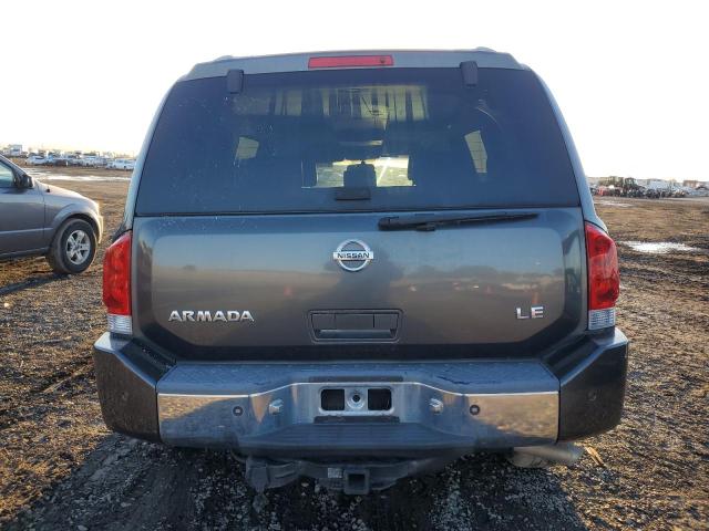 5N1AA08A75N706581 - 2005 NISSAN ARMADA SE GRAY photo 6