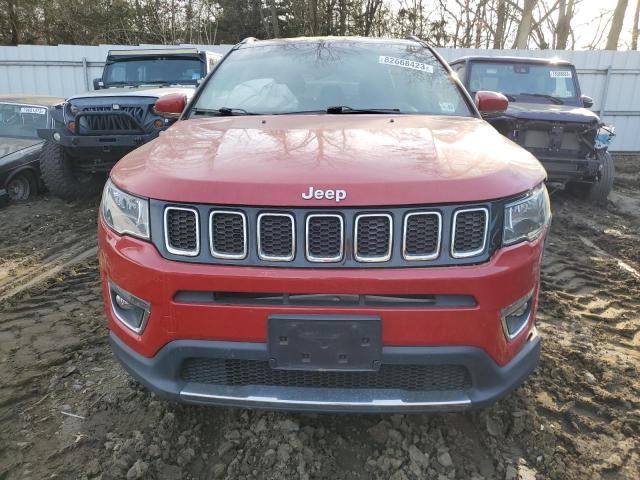 3C4NJDCB0JT315487 - 2018 JEEP COMPASS LIMITED RED photo 5