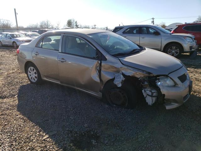 2T1BU40E59C128317 - 2009 TOYOTA COROLLA BASE BEIGE photo 4